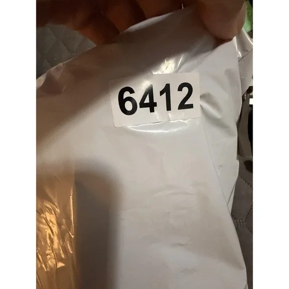 Linda Anderson Dress Womens L White Floral V Neck Tiered Swing Midi Sundress - Picture 14 of 14